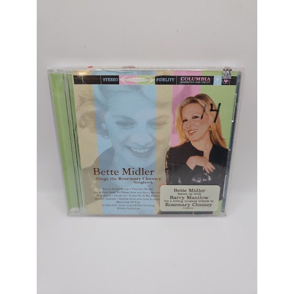 Sings the‎ Rosemary Clooney Songbook by Bette Midler (CD, Sep-2003, Columbia...